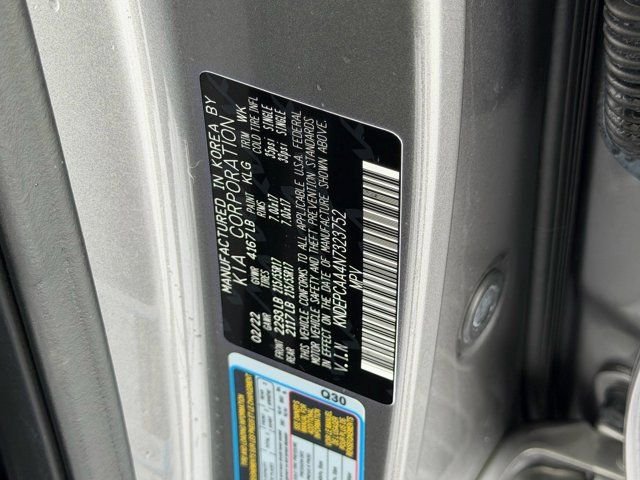 Used 2022 Gray Kia LX image 14