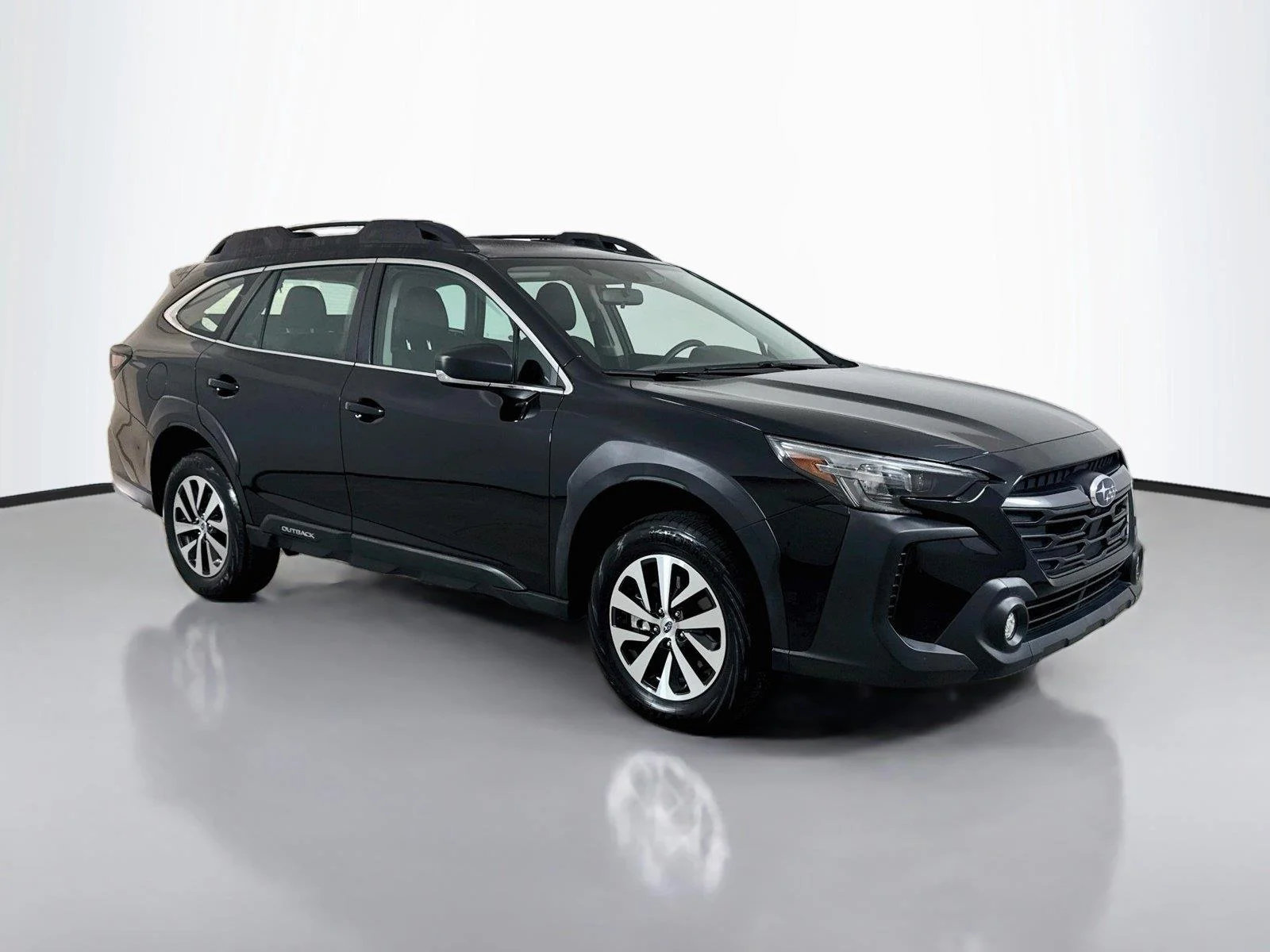 Certified Used 2024 Crystal Black Silica Subaru BASE image 6