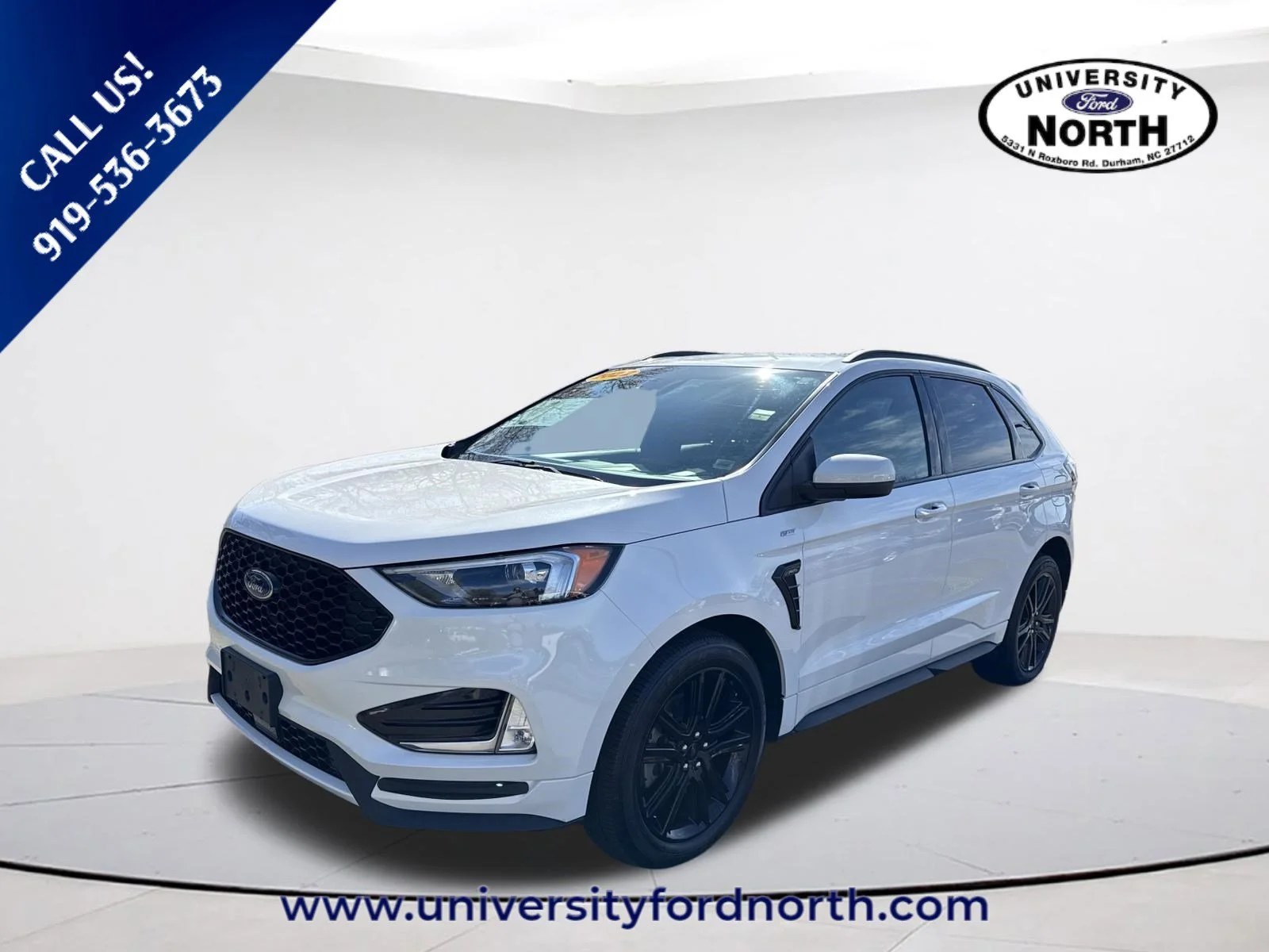 Used 2022 White Metallic Ford ST Line image 3