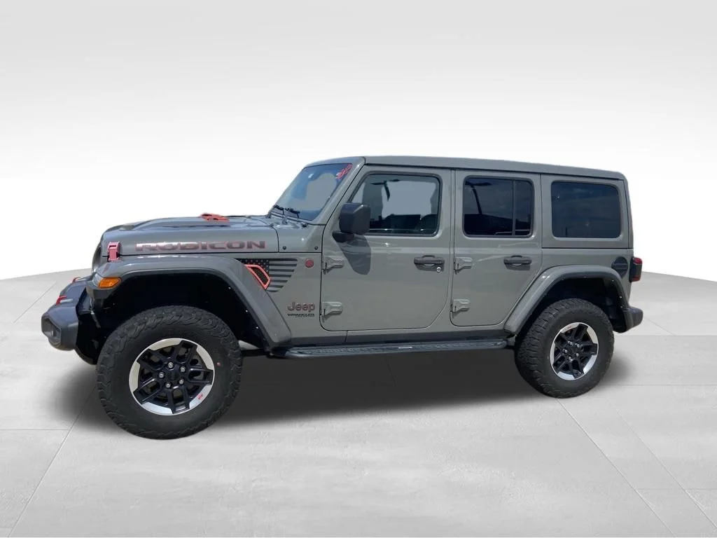 Used 2022 Gray Jeep Unlimited Rubicon image 26