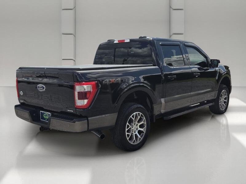 Used 2021 Agate Black Metallic FORD KING RANCH 4WD SUPERCREW 5.5