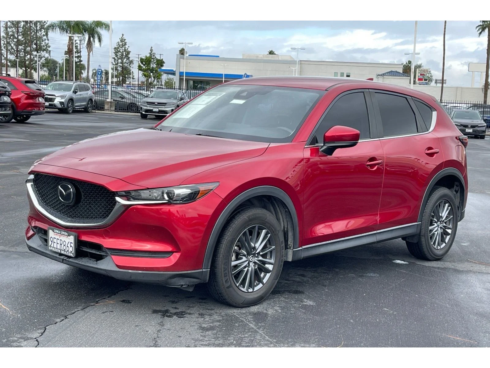 Used 2021 Soul Red Crystal Metallic Mazda Sport image 2