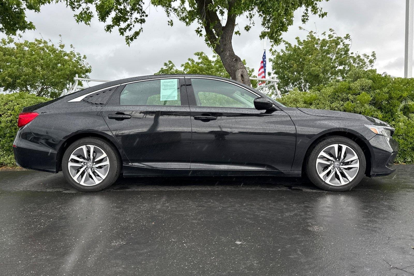 Used 2021 Crystal Black Pearl Honda Base image 2