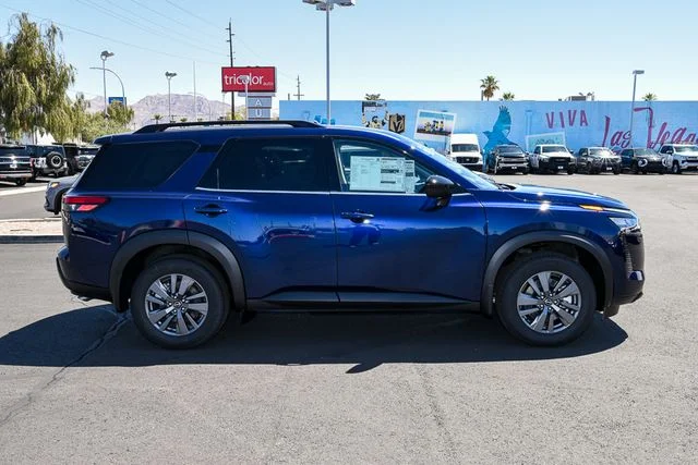 New 2026 Deep Ocean Blue Pearl Nissan SV image 7