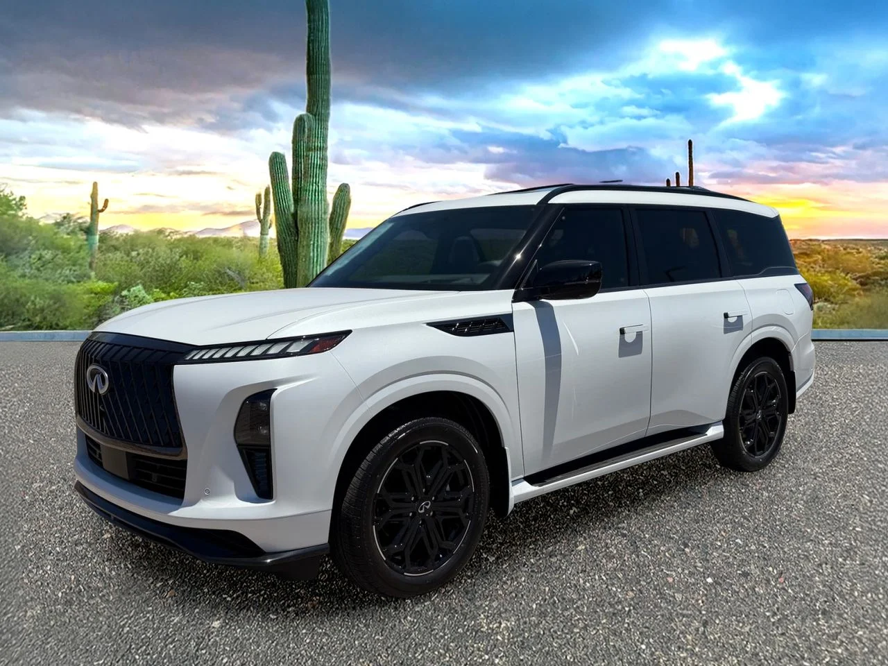 New 2027 RADIANT WHITE INFINITI Sport 4WD image 8
