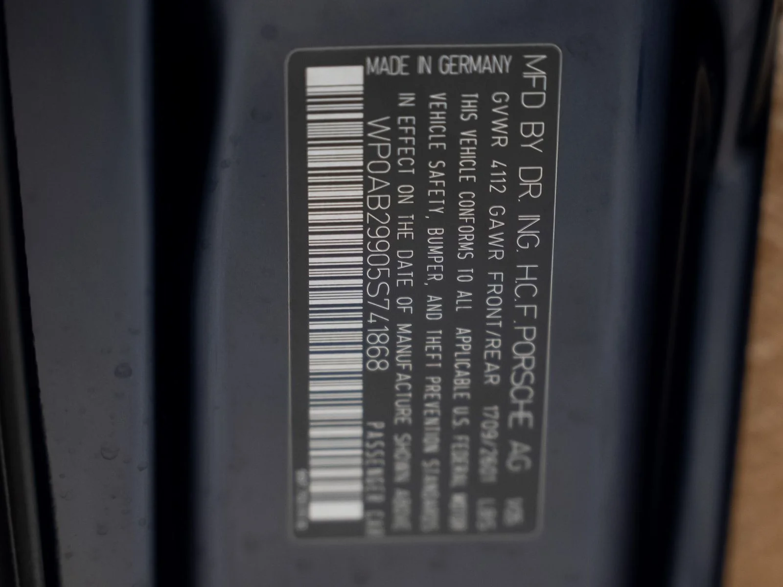 Used 2005 Blue Porsche Carrera S image 64