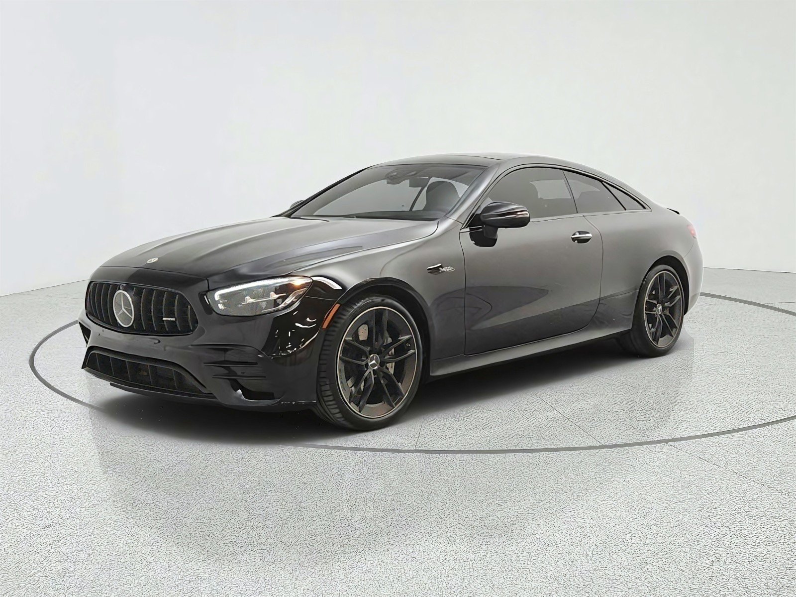 Certified Used 2023 Obsidian Black Metallic Mercedes-Benz AMG® E 53 4MATIC+ Coupe image 1