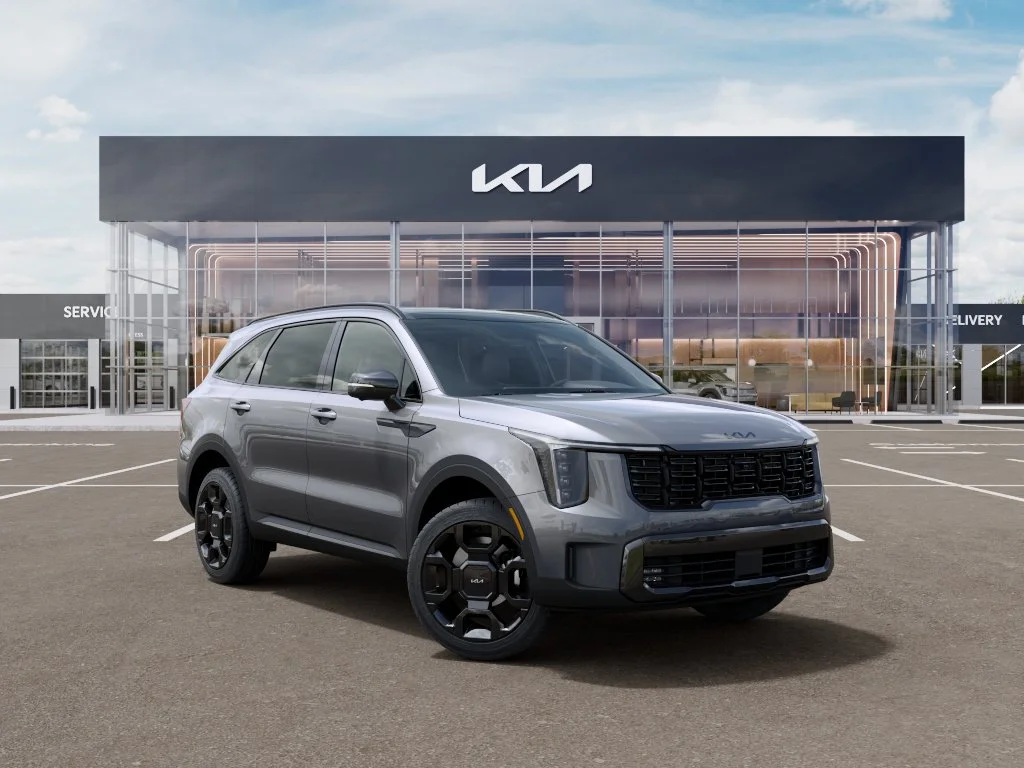 New 2026 Steel Gray Kia X-Line SX Prestige image 8