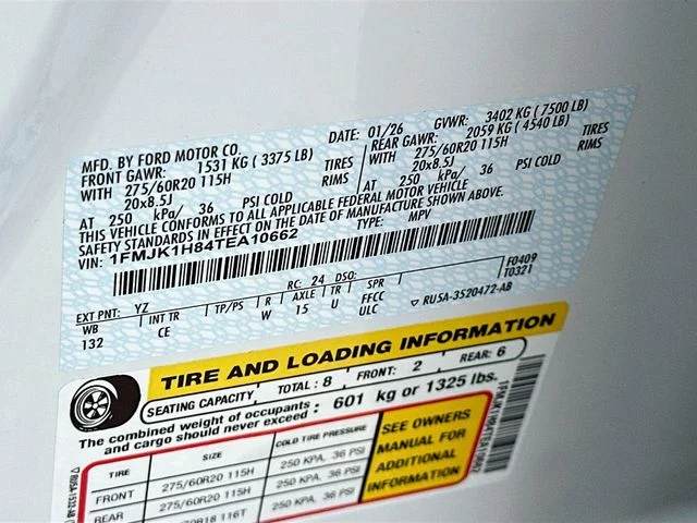 New 2026 Oxford White Ford Active image 21