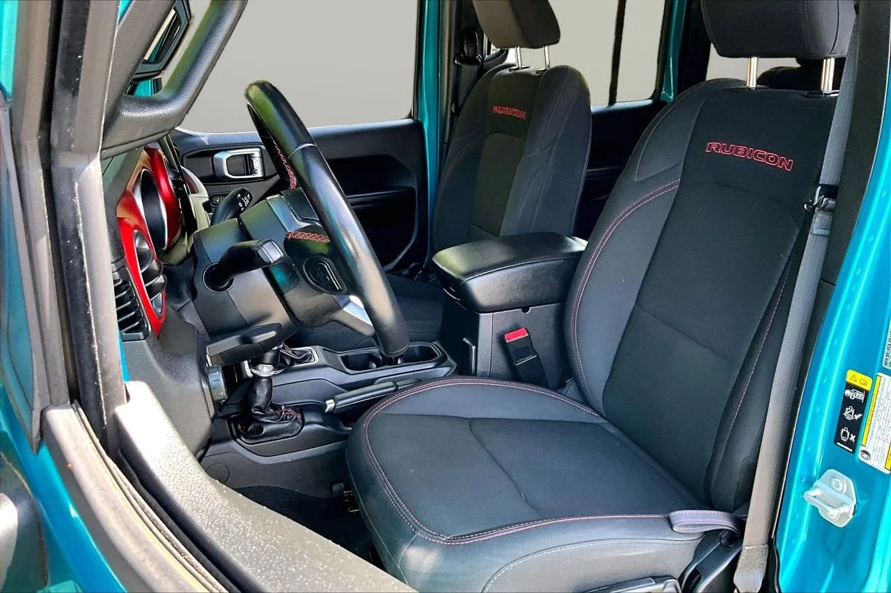 Certified Used 2020 Teal Jeep Rubicon image 20