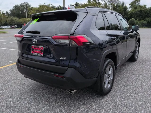 Certified Used 2024 Blue Toyota XLE image 4