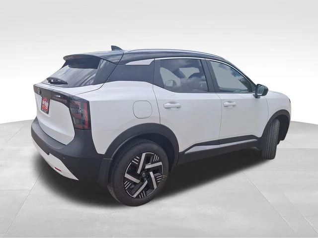New 2026 Aspen White TriCoat / Super Black Two-tone Nissan SV image 7