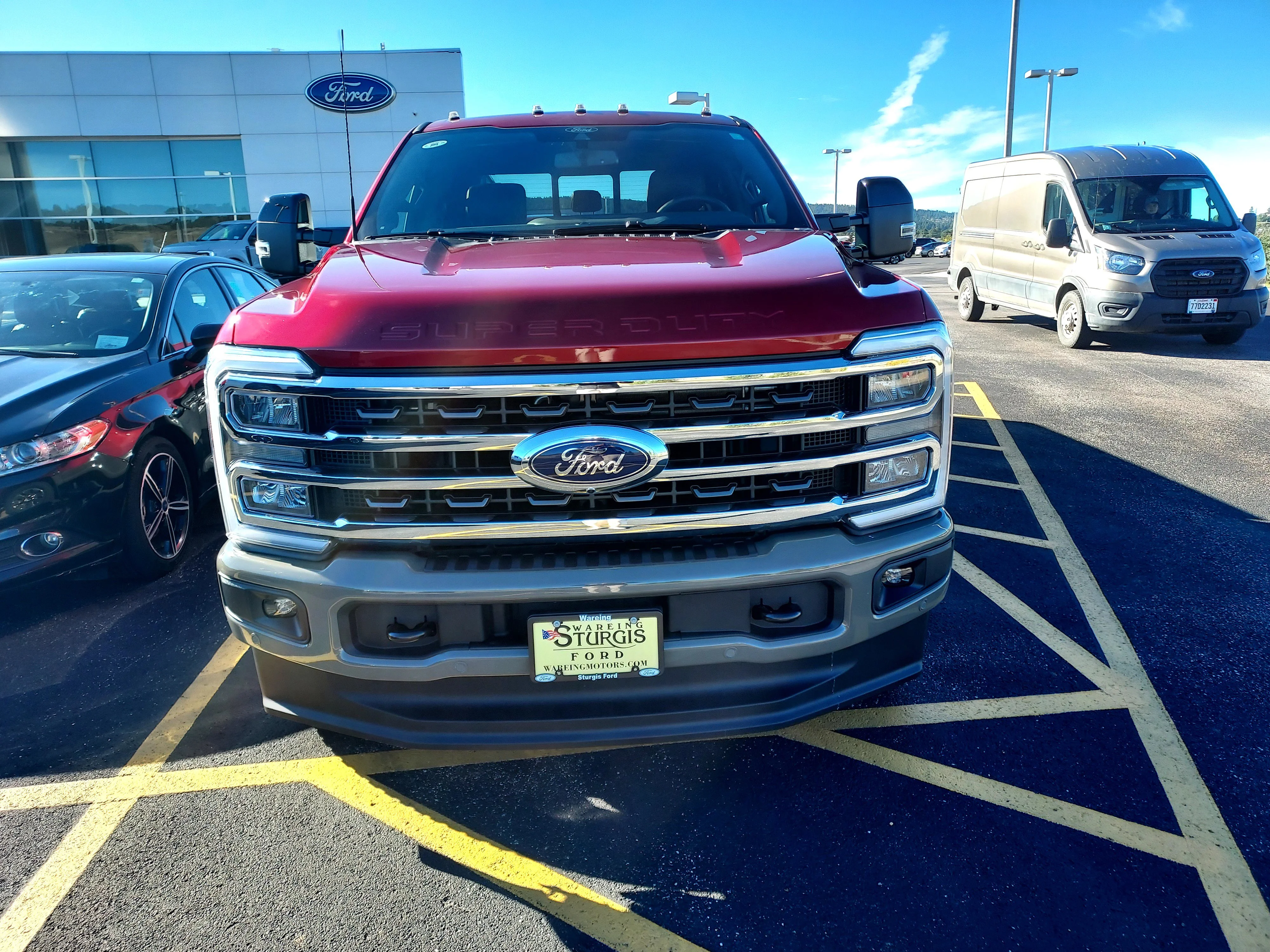 New 2026 Ruby Red Metallic Tinted Clearcoat Ford King Ranch image 9