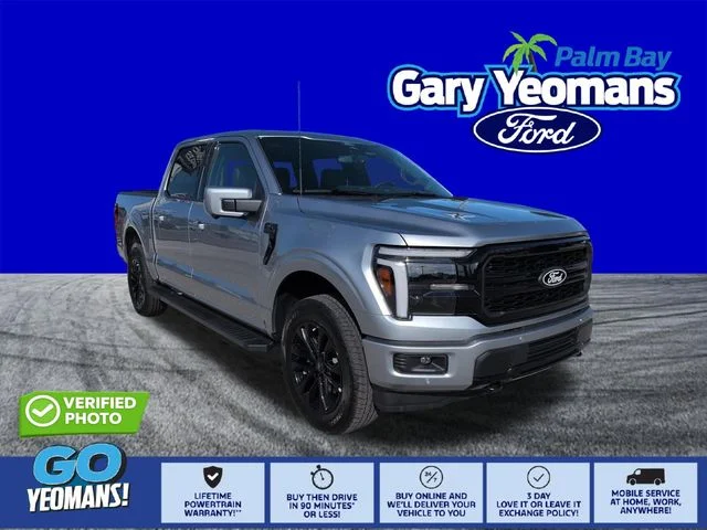 New 2026 Iconic Silver Metallic Ford Lariat® image 1