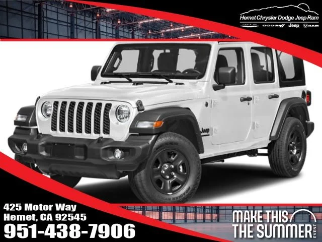 New 2026 Bright White Clearcoat Jeep Sport image 1