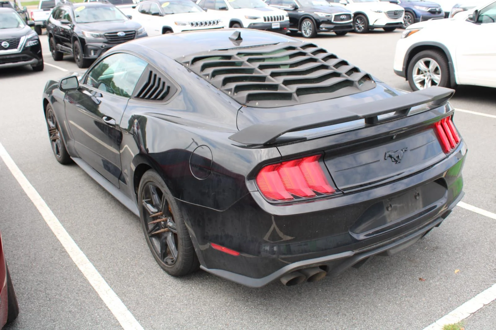 Used 2020 Shadow Black Ford EcoBoost image 7