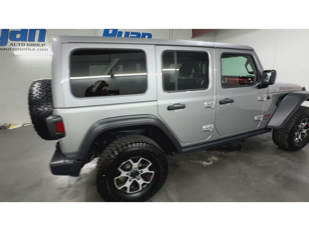 Used 2020 Silver Jeep Rubicon 4x4 image 9