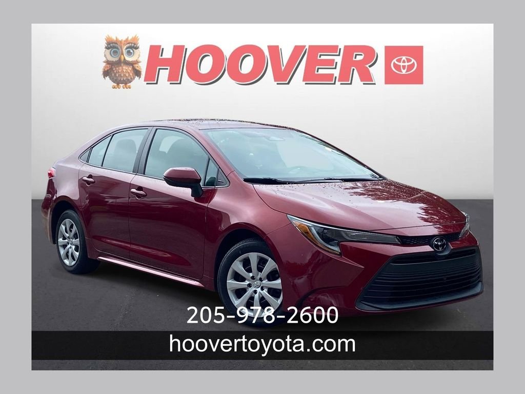 Used 2023 Red Toyota LE image 1