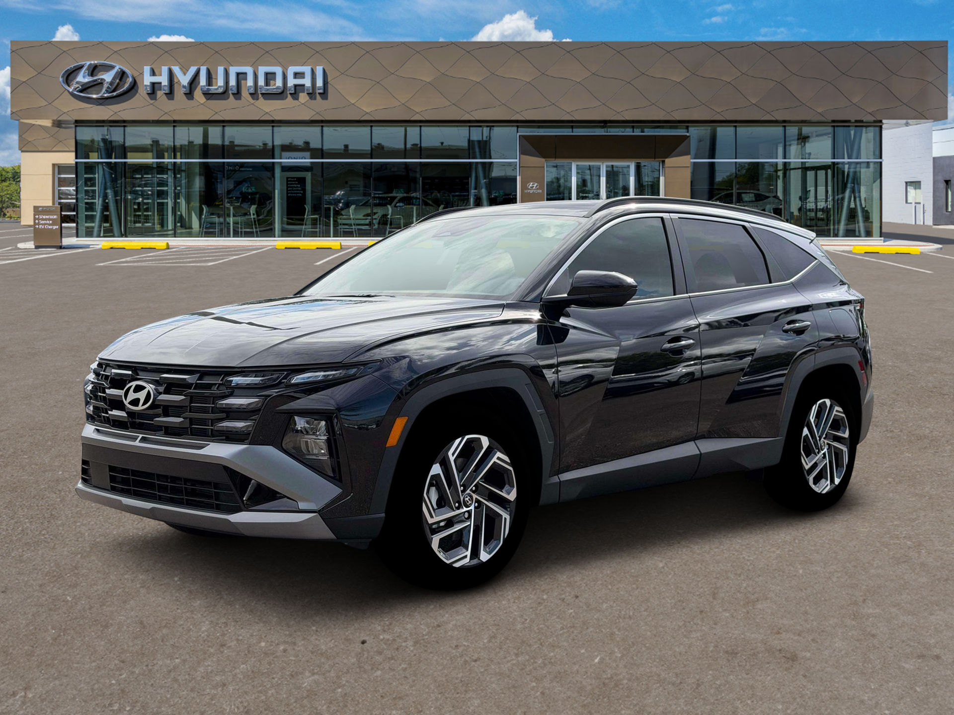 New 2026 Phantom Black Hyundai SEL Plus FWD image 2