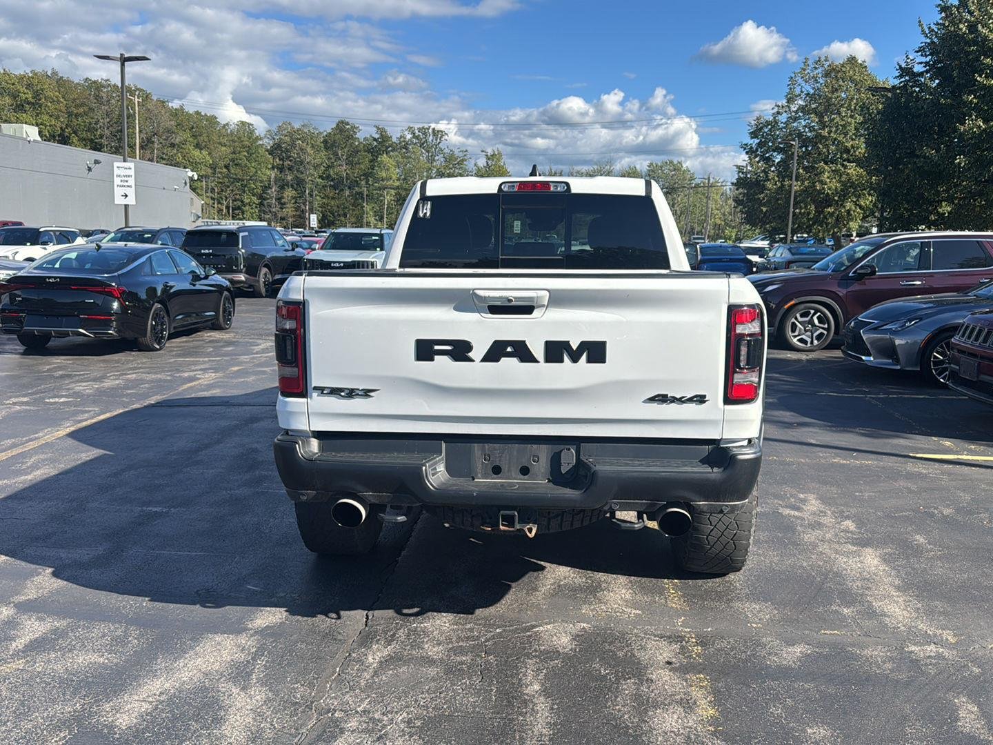 Used 2021 Bright White Clearcoat Ram TRX image 8