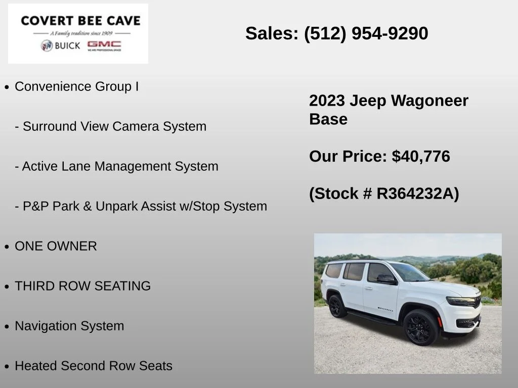 Used 2023 White Jeep Base image 12