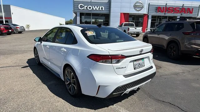 Used 2022 Black Sand Pearl Toyota SE image 6