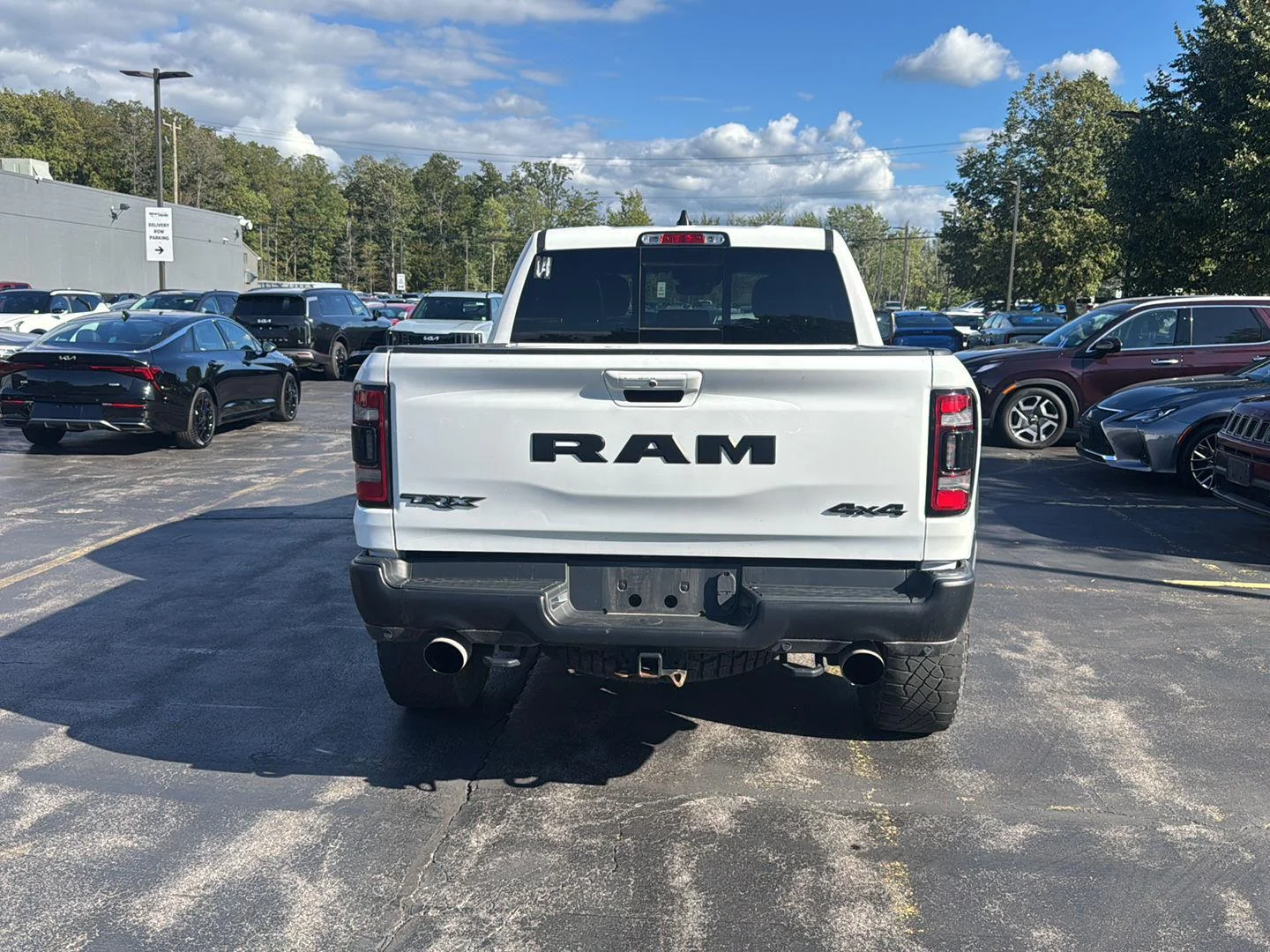 Used 2021 Bright White Clearcoat Ram TRX image 8