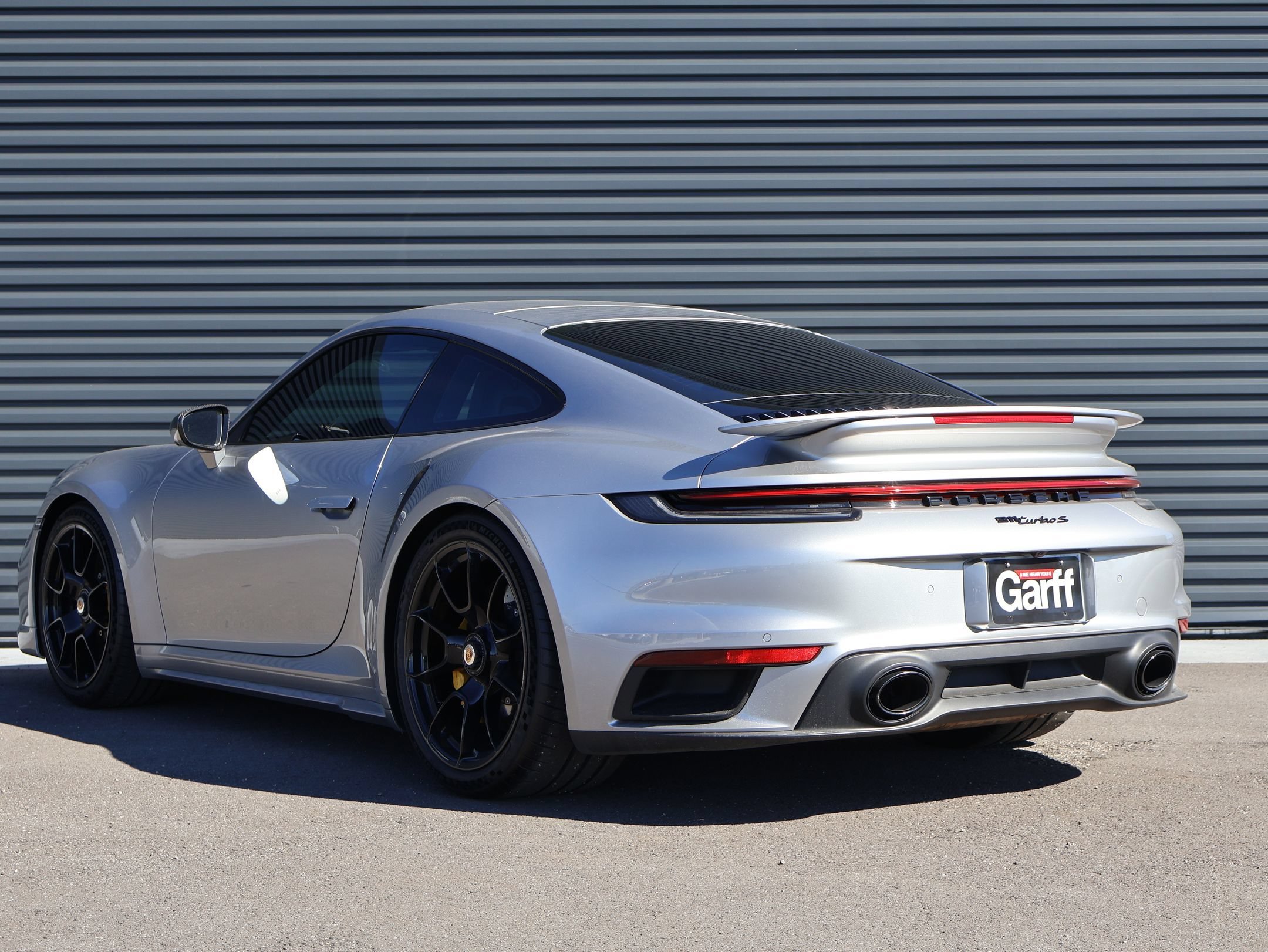 Used 2021 GT Silver Metallic Porsche Turbo S image 3