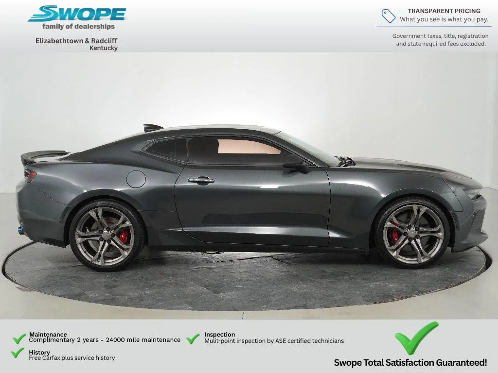 Used 2017 Nightfall Gray Metallic Chevrolet 1SS image 2
