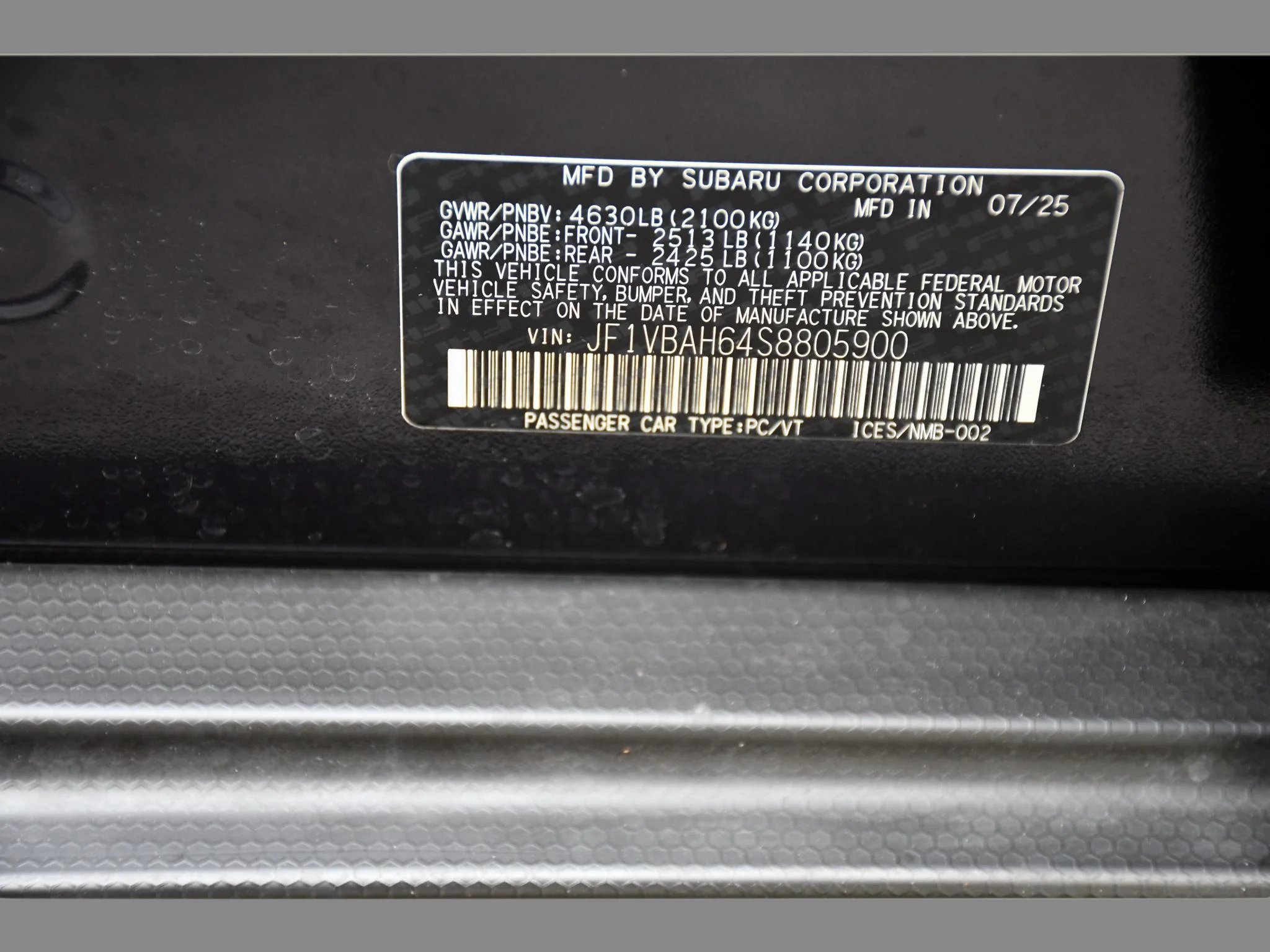 Certified Used 2025 Galaxy Purple Pearl Subaru Premium image 25
