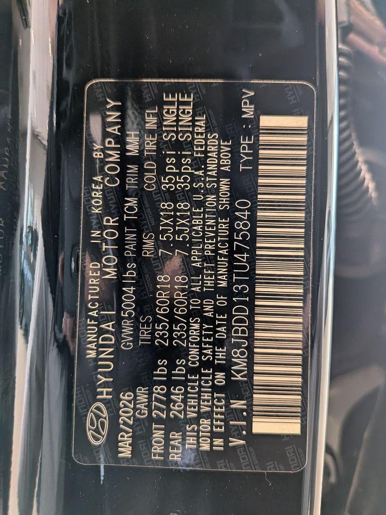 New 2026 Gray Hyundai SEL AWD image 34