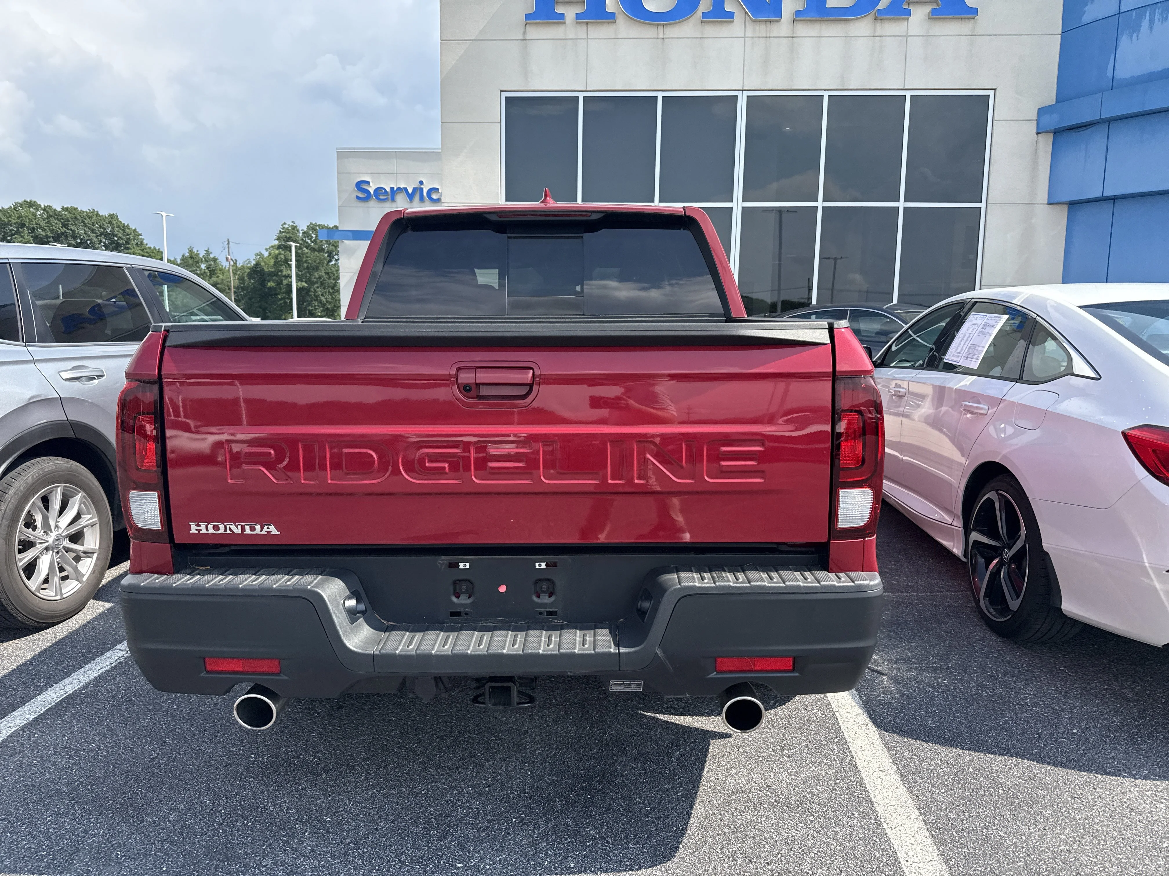 Certified Used 2024 Radiant Red Metallic II Honda AWD RTL image 14