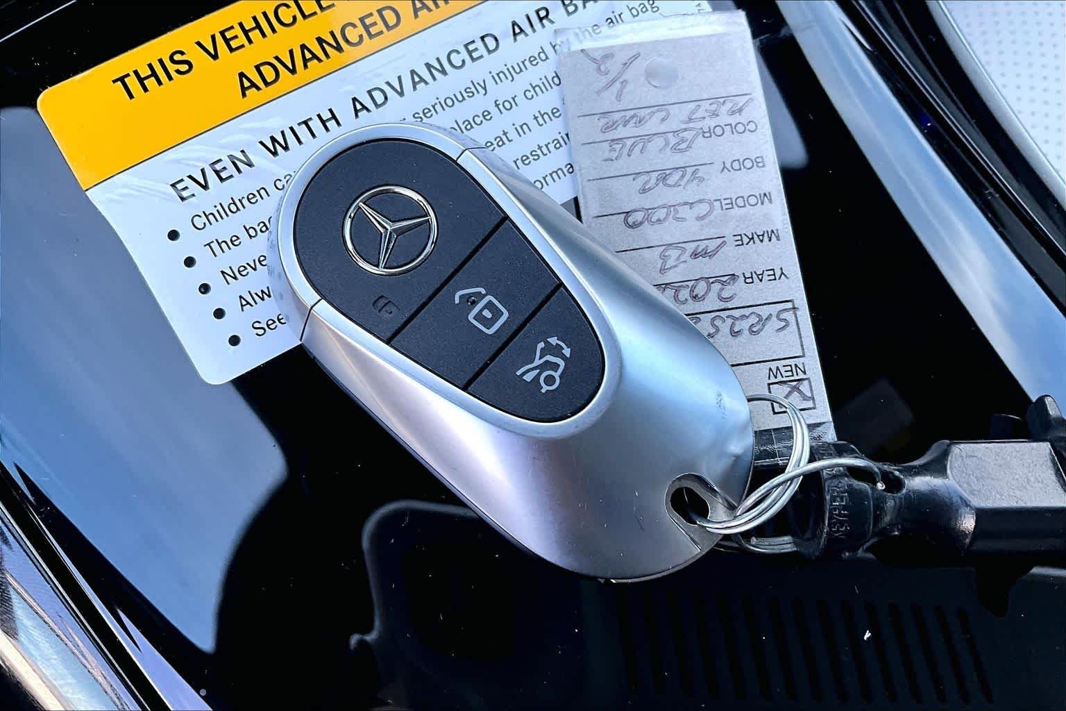 Certified Used 2025 Starling Blue Metallic Mercedes-Benz C 300 image 15