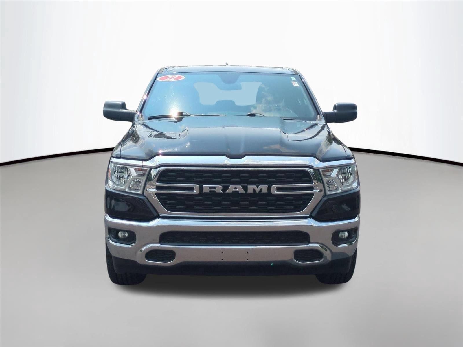 Used 2022 Diamond Black Crystal Pearlcoat Ram Big Horn image 8