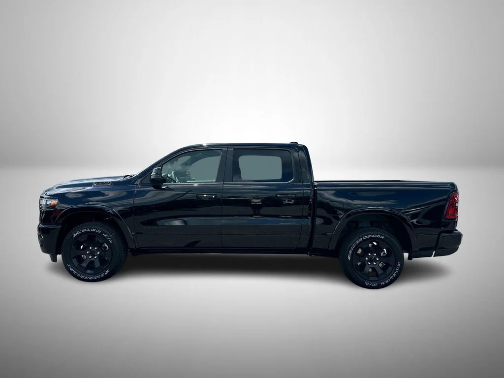 New 2026 Diamond Black Crystal Pearl-Coat Exterior Paint RAM Big Horn/Lone Star image 6