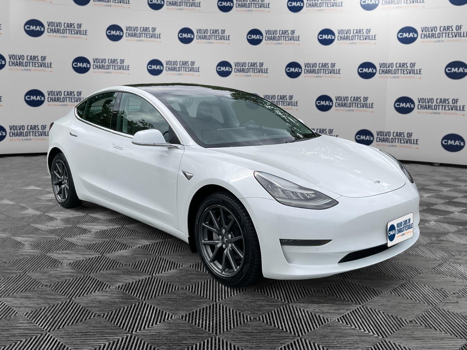 Used 2019 Pearl White Multi-Coat Tesla Long Range image 7