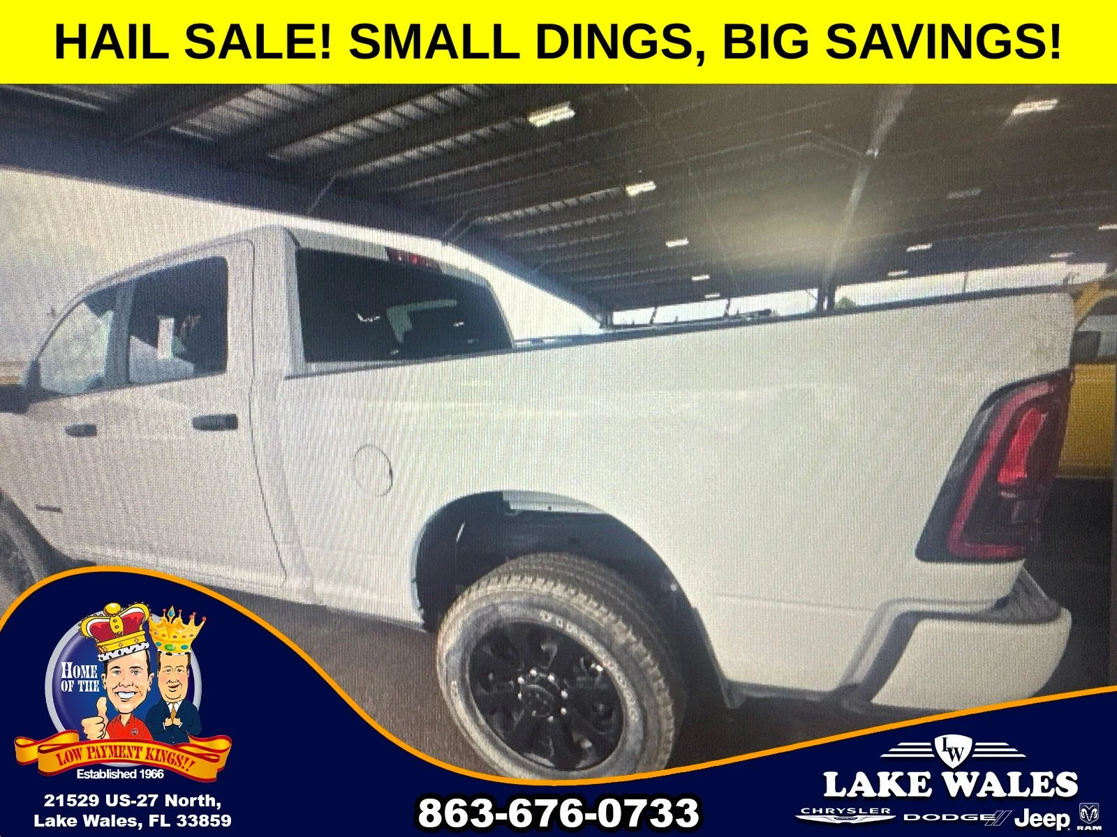 Used 2025 White Ram Big Horn image 4
