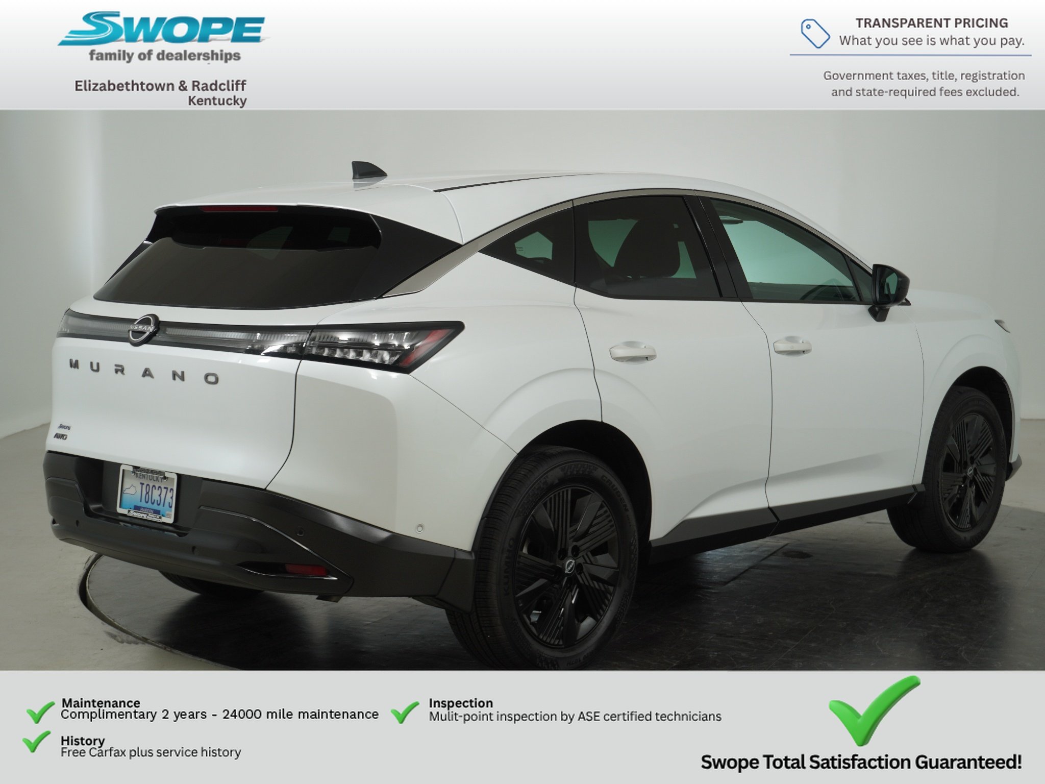 Used 2025 Everest White Pearl Tricoat Nissan SV image 4