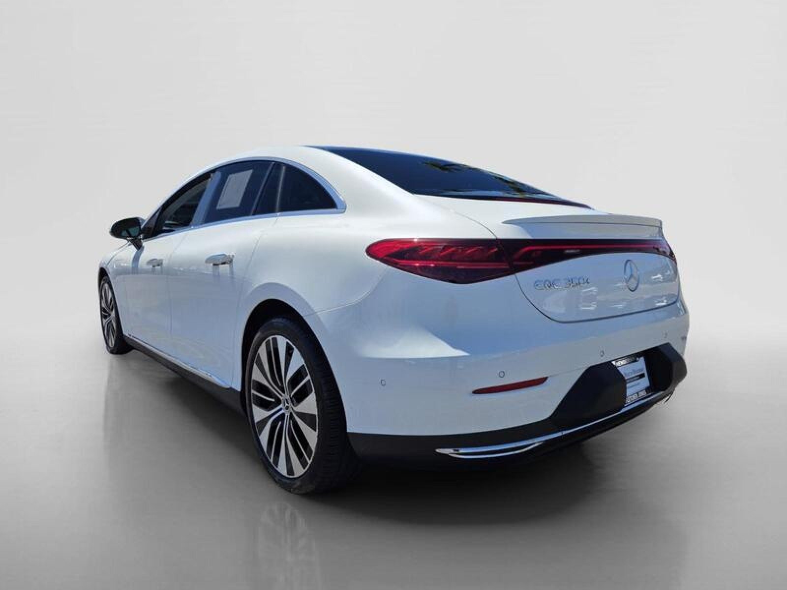 Certified Used 2023 MANUFAKTUR Moonlight White Metallic Mercedes-Benz EQE 350+ image 3