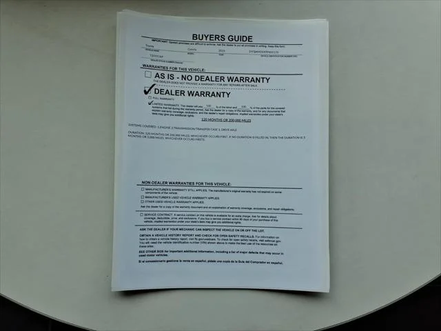 Certified Used 2026 Blueprint Toyota LE image 64