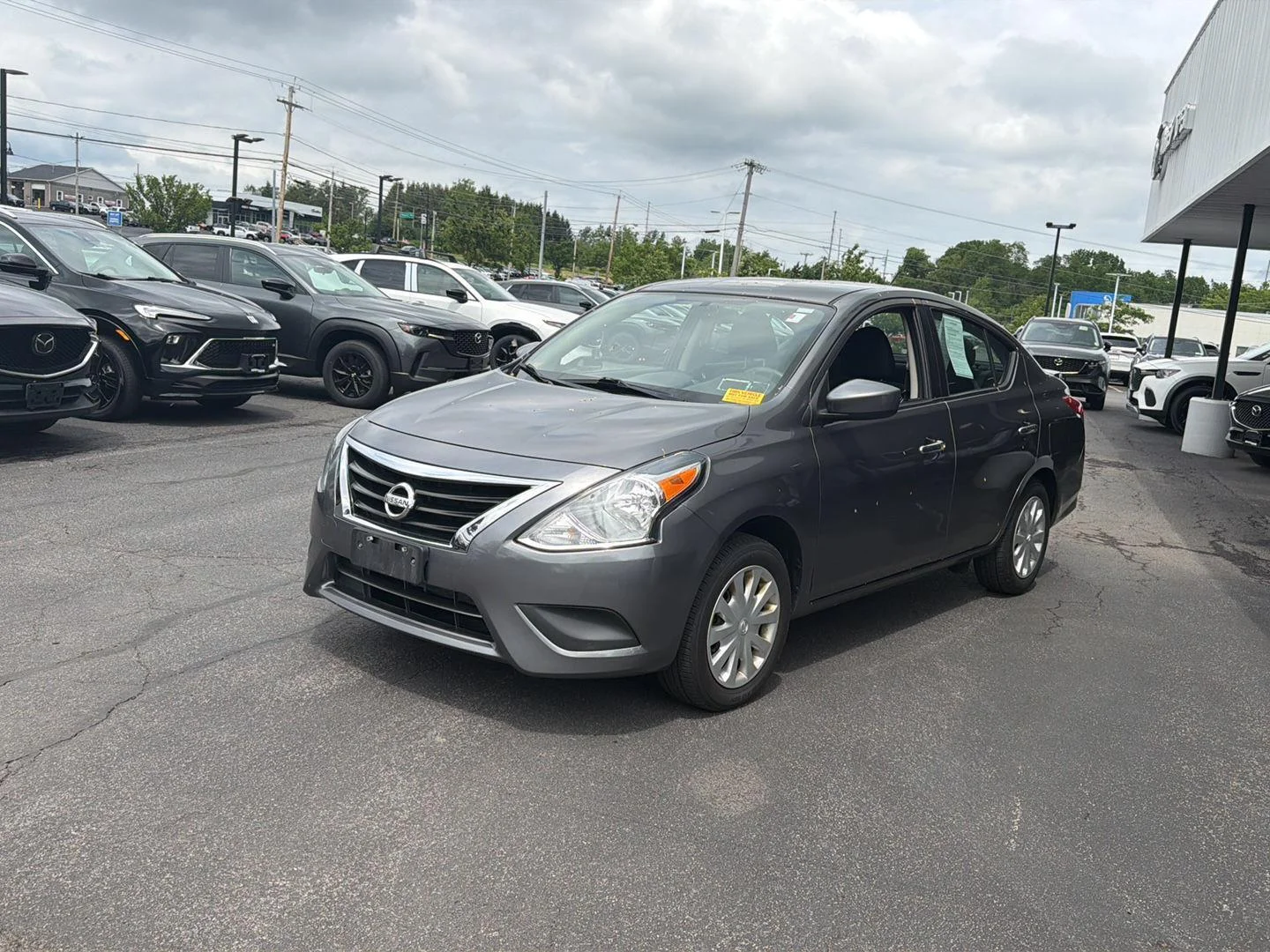 Used 2019 Gun Metallic Nissan SV image 3