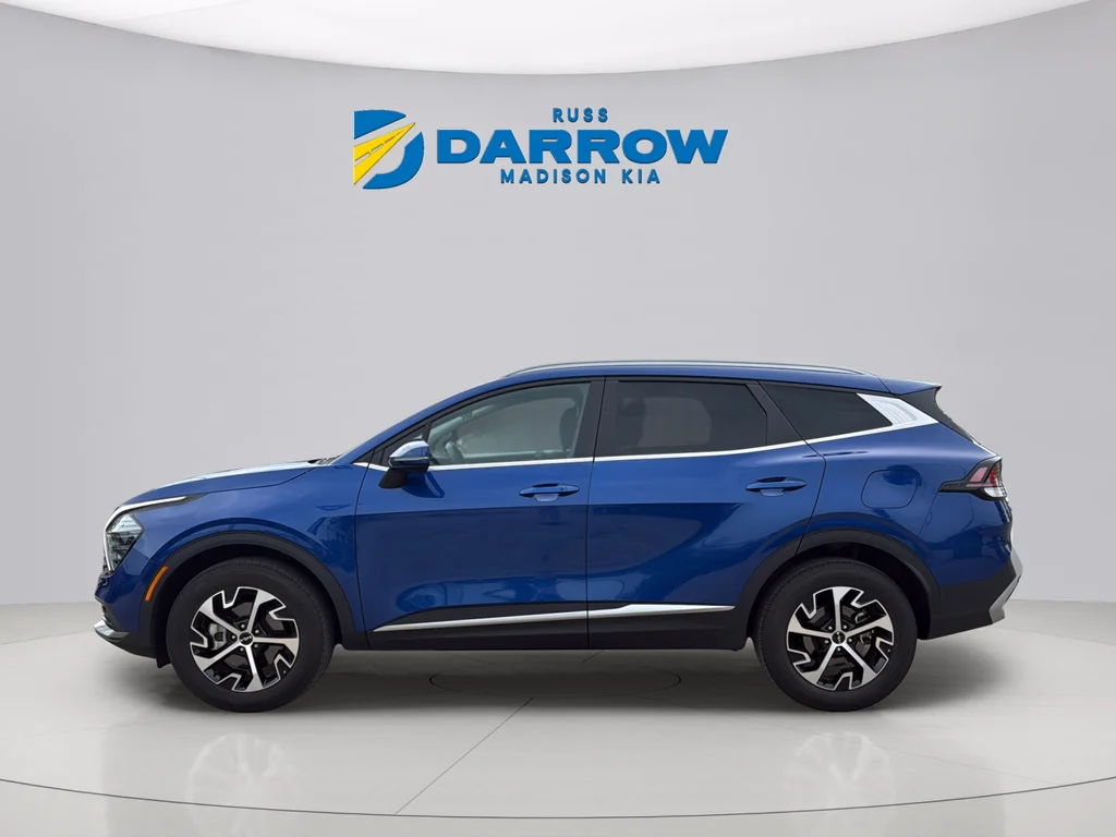 Certified Used 2024 Sapphire Blue Kia EX image 2