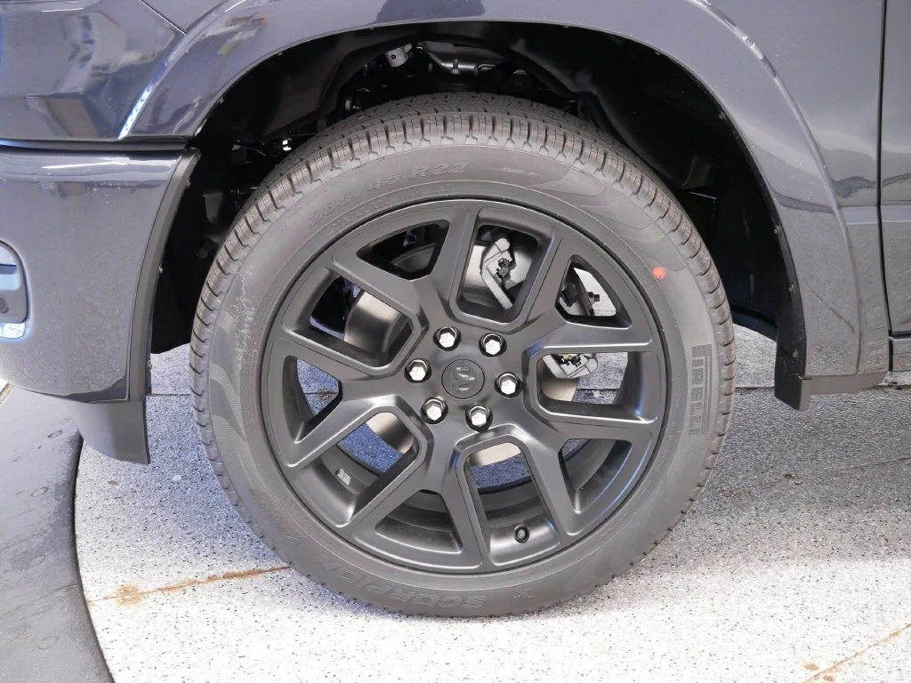 New 2027 Forged Blue Metallic Exterior Paint Ram Laramie image 10