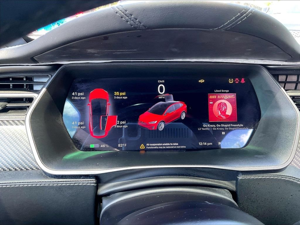 Used 2018 Red Tesla P100D image 14