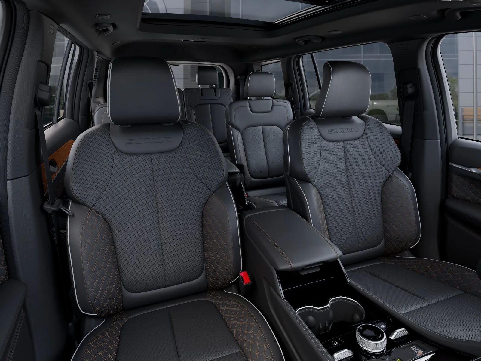 New 2026 Bright White Clear-Coat Exterior Paint Jeep Summit image 42