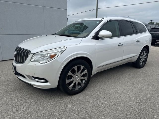 Used 2017 White Frost Tricoat Buick Premium Group image 1