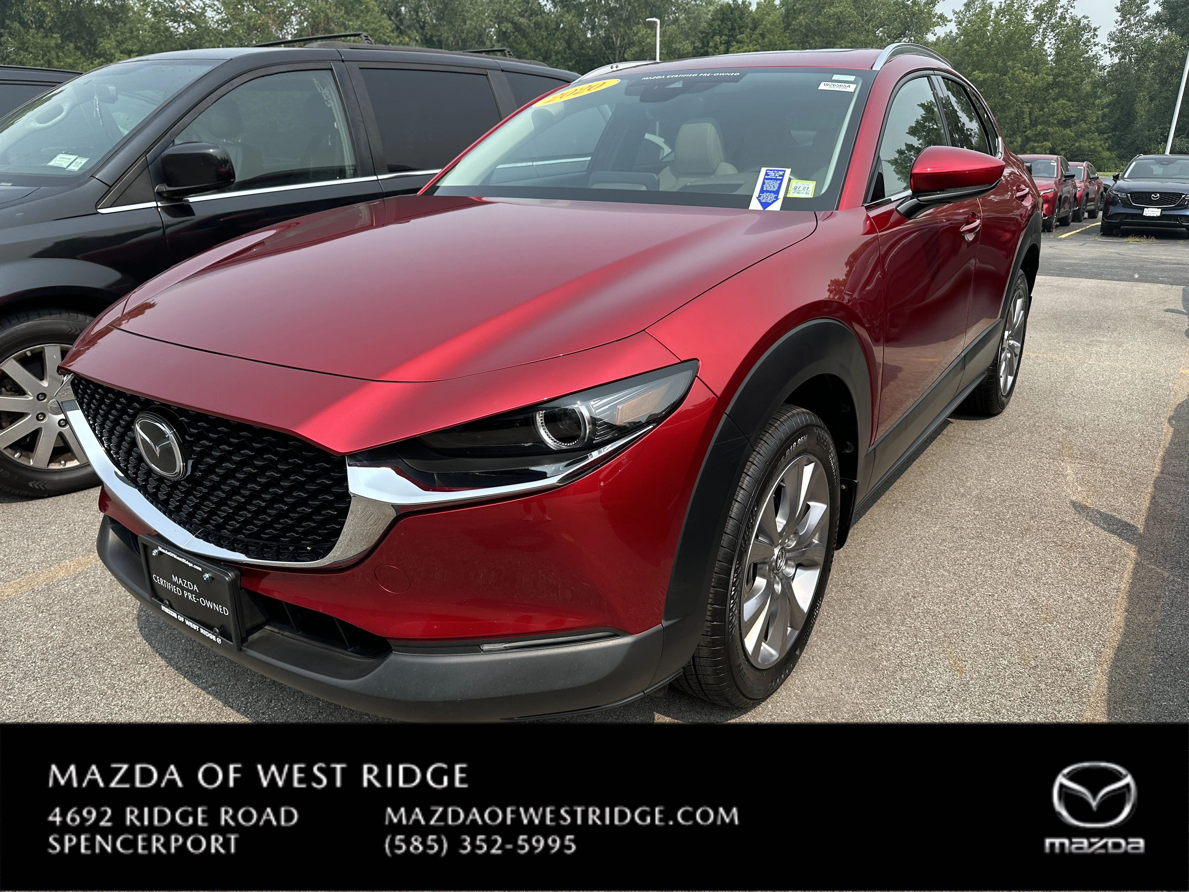 Used 2020 Soul Red Crystal Metallic Mazda Premium image 1