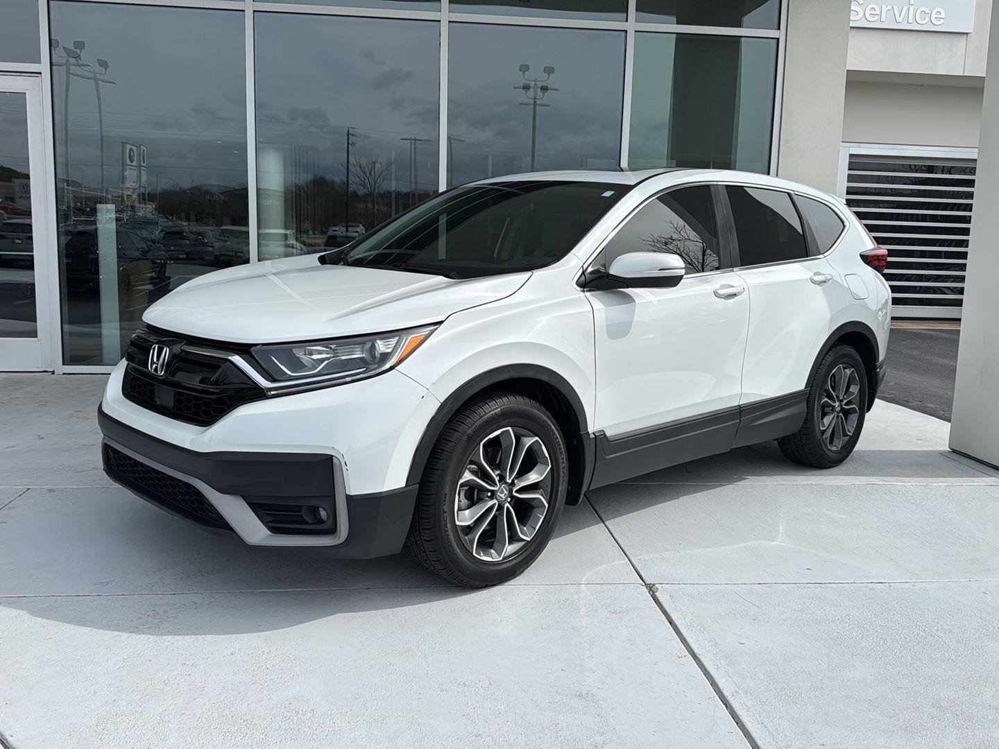 Used 2022 Platinum White Pearl Honda EX-L image 1