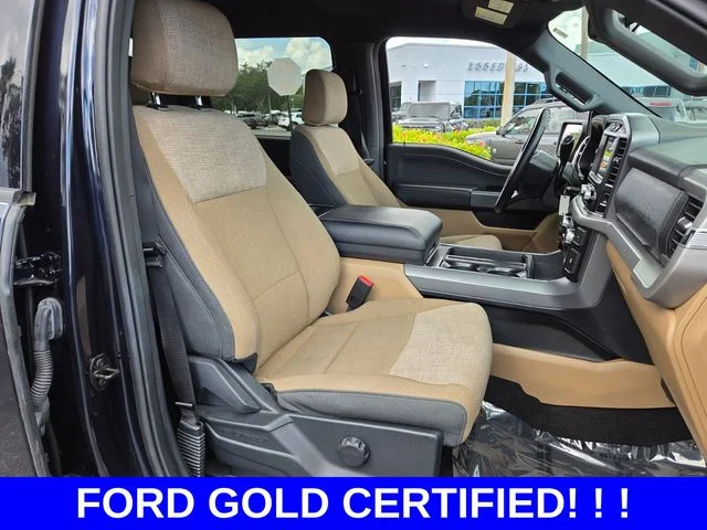 Certified Used 2023 Blue Metallic Ford XLT image 20