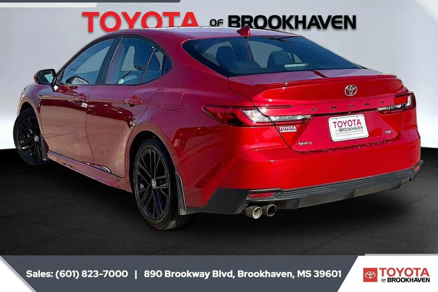 Used 2025 Supersonic Red Toyota SE image 2